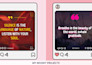 design calming mindfulness quote posts and reels for social media